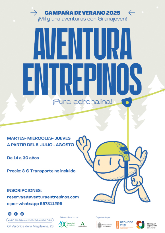 &copy;Ayto.Granada: Enredate: AVENTURA ENTREPINOS